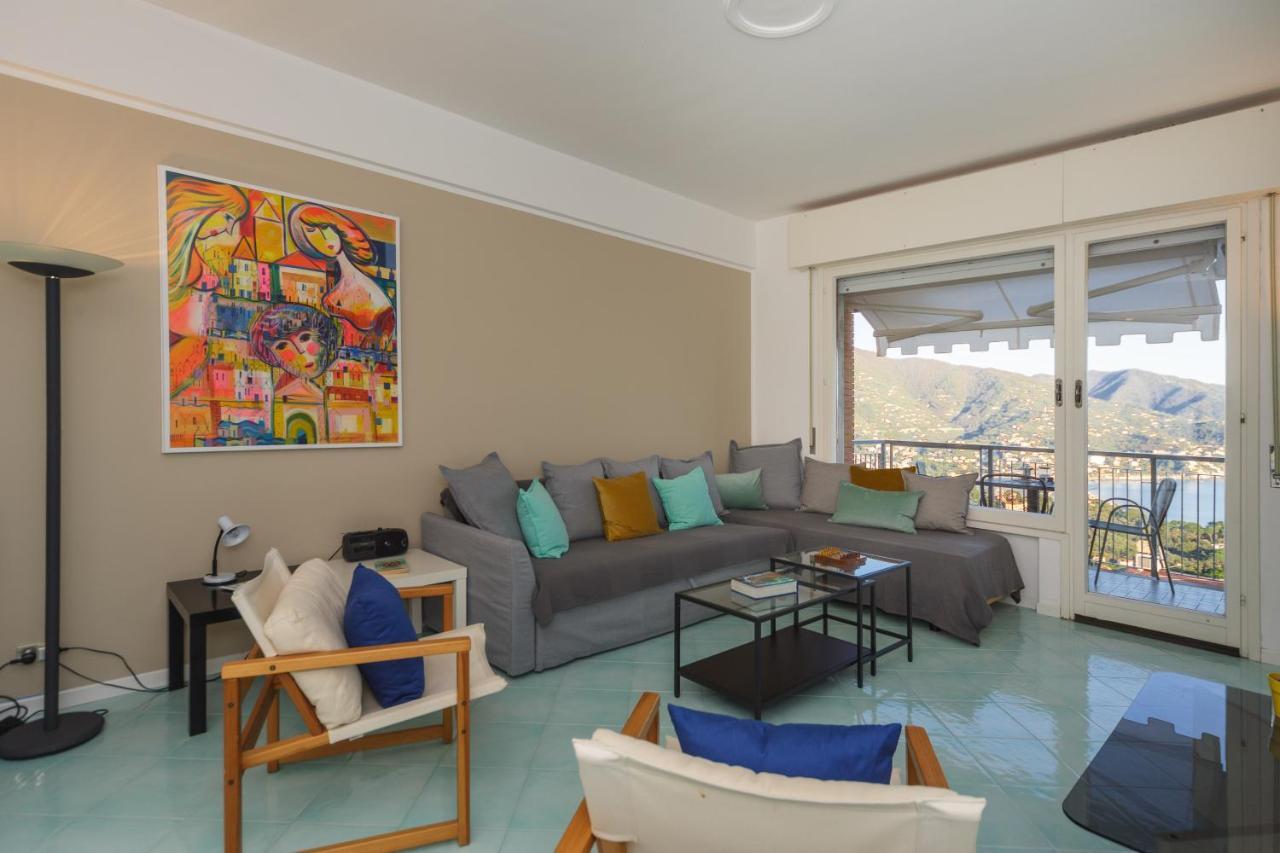 Casa Linda Vista Da Sogno, Piscina E Tennis 拉帕洛 外观 照片