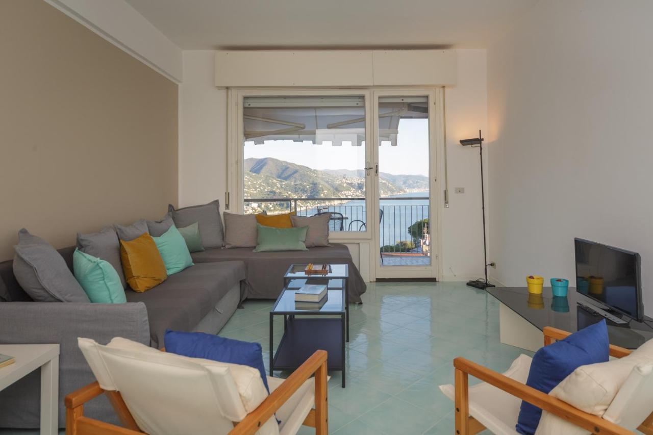 Casa Linda Vista Da Sogno, Piscina E Tennis 拉帕洛 外观 照片
