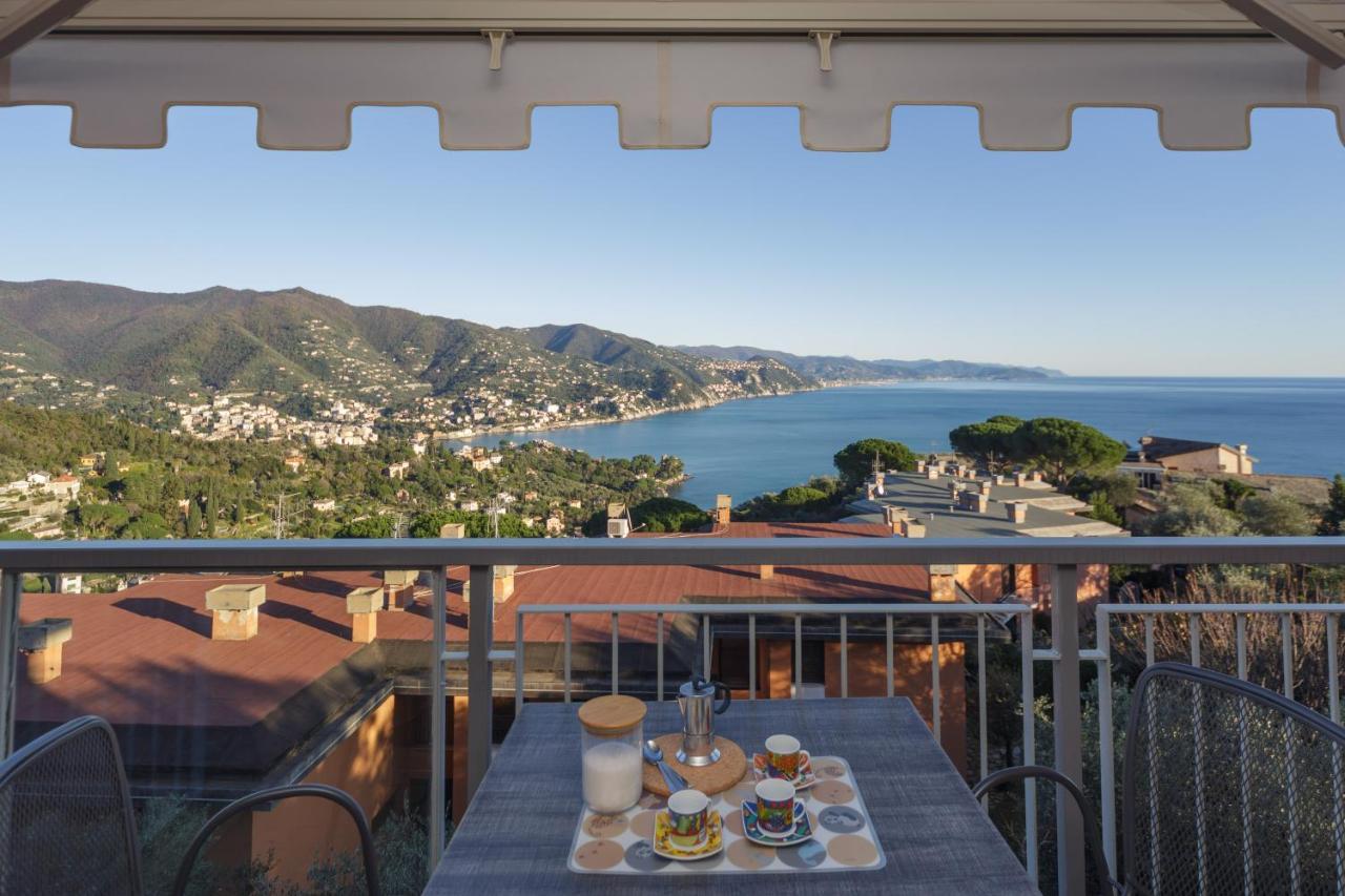 Casa Linda Vista Da Sogno, Piscina E Tennis 拉帕洛 外观 照片